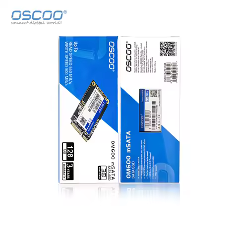 OSCOO mSATA SSD Disk SSD Sata3 128GB 256GB 512GB mSata Internal Solid State Disk Hard Drive For Lapt