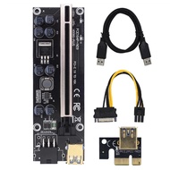 1PCS 009S Pl Riser  VER009S PCIE PCI-E PCI Express X16 GPU 6in Adapter  1X 16X Extender B 3.0 Cable