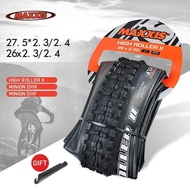 【Free Shipping】MAXXIS MINION DHF DHR Bicycle Tire 26 26x2.3/2.4/2.5 Tubeless Ready TR Cycling Tire 2