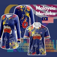 BAJU MERDEKA 2023 MICROFIBER JERSEY MUSLIMAH COLLAR JERSEY BUDAK MERDEKA