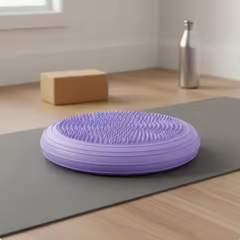 Yoga Inflatable Balance Pad Wobble Cushion Core Stability Disk Fitness Balance Platform for Physical