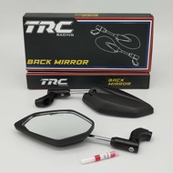 TRC RACING SIDE MIRROR 360 LIPAT CHROME Y110 Y125Z LC135 UNIVERSAL