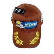 Topi baseball michelin podium motogp cokelat