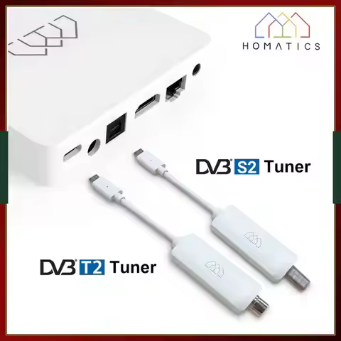 DVB-T2 DVB-S2 Tuner for Homatics Android TV Box R Lite 4K & 4K Plus & RockTek G2 also KICKPI KP1 Goo
