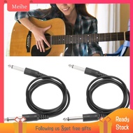 meihe-my Heayzoki Guitar Cable 3.3ft 6.35mm Electric Instrument Straight to Cord for Bass Mandolin A