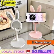Singapore seller mobile phone holder mobile phone holder portable adjustable rabbit mobile phone holder cute gift