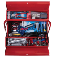 Tool Kit Set 73p pcs TOMECO Tool Box 2 Susun 3 Laci XTB-125
