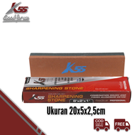 K55 Batu Pengasah Pisau dan Asah Pahat 6inch atau 8 inch Sharpening Stone 150x50x25mm & 200x50x25mm