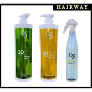 Qs 2 Treament Shampoo+Qs 23 Masque+Qs 51 Smooth Spay {set}
