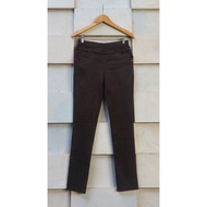 MATAHARI - GRAPHIC COFFEE SLIM PANTS FOR WOMEN WITH TAG