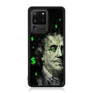 Case Samsung Note 20 10 9 8 7 Plus ultra Lite TPU  Softcase Custom DOLLAR eyes