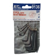 (8Pcs) 1.5mm - 6mm Hex Key Allen Key Set