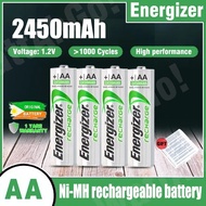 【READY STOCK】Energizer AA 2450mAh / AAA 900mAh Rechargeable Battery Long Lasting Use  for Camera Toy