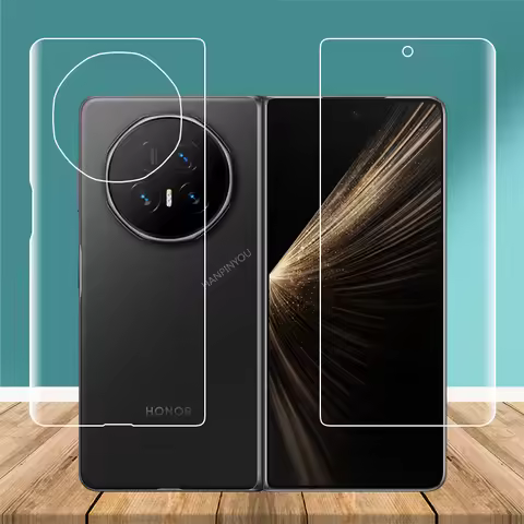 For Honor Magic V6 V5 MagicV6 MagicV5 5G Clear TPU / Matte Anti-Fingerprints Hydrogel Full Cover Sof