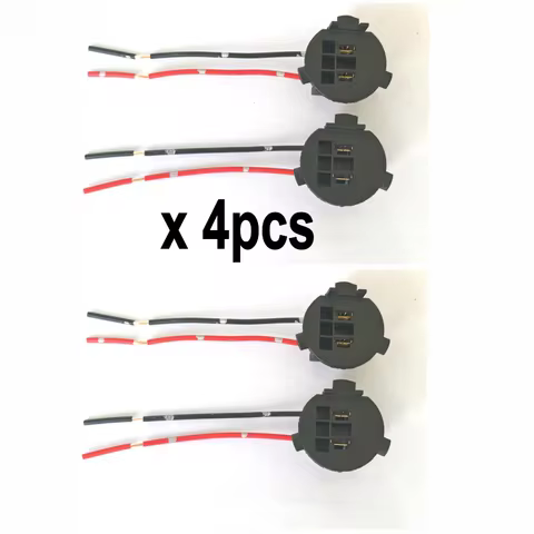 2Pcs/4Pcs Original H7 Halogen Lamp Adapter Holder For KIA K3 K4 K5 Ceed Sorento Sportage R Hyundai S
