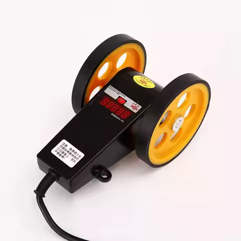 LK-90S / LK-90SC AC Digital Rolling Wheel Counter Meter Digital Length Measuring Counter Meter