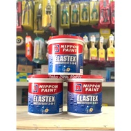 Cat Tembok Nippon Paint Elastex 3 in 1 4kg ( Putih Abu Abu dan Clear )