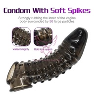 Reusable Penis Extender Penis Ring Ejaculation Delay Penis Condom Penis Sleeve Silicone Sex Toys Men
