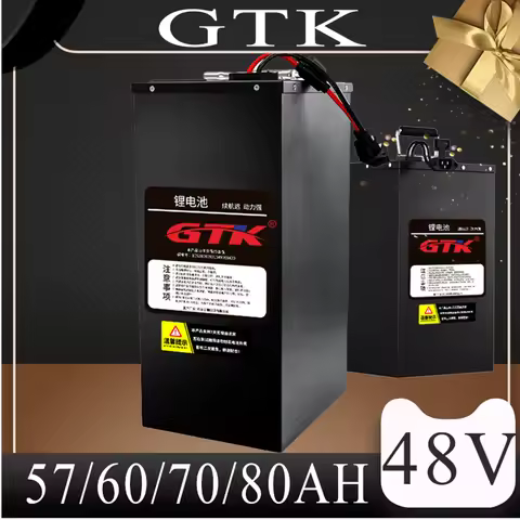 GTK Lithium 48V 57AH 60AH 70AH 80AH Li ion battery 2000W 3000W Rechargeable for 3500w two wheeler So