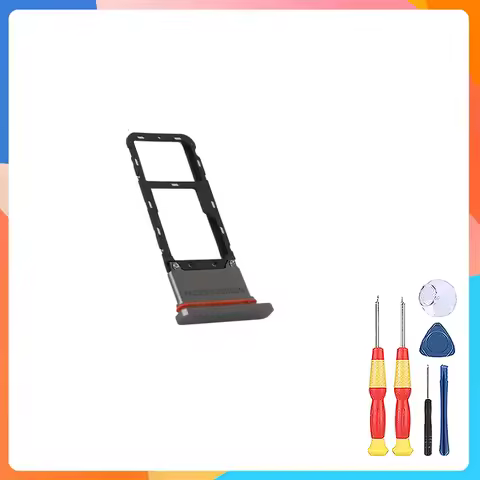 New SIM Card Tray SIM Card Slot Tray Perfect Replacement Parts Free Tools For Blackview BV6100 BV710