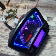 [ĐÁNH BAY PHÍ SHIP + TẶNG QUÀ] Đồng hồ điện tử LCD dành cho xe-dream hiển thị led 7 màu với nhiều tí