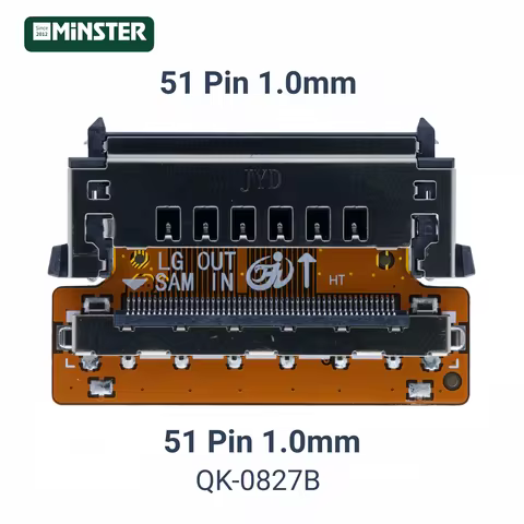 51 Pin to 51 Pin From Samsung In to LG Out LVDS Converter Adapter Connector Board Card for LCD LED T