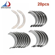 20PCS STD G4FJ 1.6L Engine Main & Rod Bearing w/ Thrust Washer For 2011-2019 Hyundai Kia G4FC G4FA G