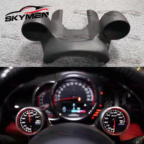 3D Printing ABS DAG Interior Trim Replacement 60mm Boost Gauge For R56 R57 R58 Mini Duell Style Gaug
