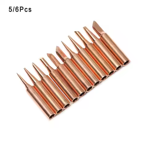 Pcs SK/K/3C/2.4D/B/I Lead-free Nonmagnetic Welding Tips Tools For 936/937/938/969/8586 Solder Rework