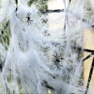 Spider Web Halloween Decoration Spider Web/ horror Spider - Net +2 Spiders