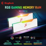 Kingbank Rgb Memory Ram Ddr4 3600mhz 8gbx2 16gbx2 16gb 32gb Desktop Computer Memory Memoria Cxmt / H