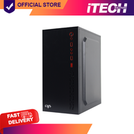 CVS 1722 COMPUTER CASE WITH 750W PSU - 120MM FAN/FLAT CABLES/BLACK (M-ATX)