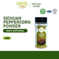 Nutri Pure Sichuan Peppercorn Powder 40g | Serbuk Lada Sichuan Mala (Halal)