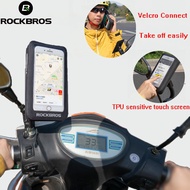 ROCKBROS Motorcycle Phone Bag Motor Bags Waterproof Bike Handlebar Bag