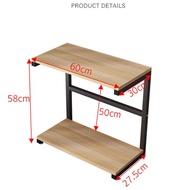 ✧Printer stand desk shelf steel wood office furniture rack storage partition monitor