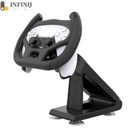 [infinij]Gaming Steering Wheel Bracket for PS 5 PS5 Racing Games Controller