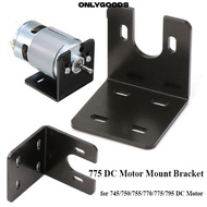 ONLYGOODS Motor Mount Bracket Black for 745/750/755/770/775/795 775 DC 775 Fixed Seat