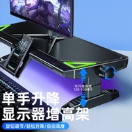 OATSBASF | ที่วางจอคอมปรับได้พร้อม USB Hub และไฟ RGB