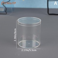 CMinYP 1Pc Acrylic Candy Box Transparent Plastic Round Cake Dessert Box Chocolate Wedding Party Favo