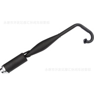 Mini Motorcycle Accessories 47/49CC Small Medium Sports Car 2-Stroke Engine Exhaust Pipe Muffler Iro
