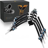 YIHOVY Upgraded Fuel Injector FJ504 fit for Cadillac Escalade, fit for Chevy Tahoe Sonora C1500 C250