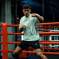 Bivol x BOXRAW Pendulum 100% Cotton Men's Sports Casual T-Shirt