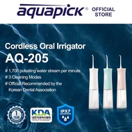 Aquapick Travel Cordless Oral Irrigator AQ-205 Water Flosser