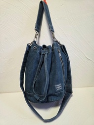 Head Porter 牛仔水桶袋