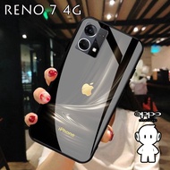 HP Oppo Reno 7 4G Glass Soft Case - Oppo Reno 7 4G Case - Oppo Reno 7 4G Case