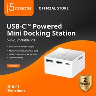 J5CREATE JCDP385 USB Type-C Powered Mini Docking Station
