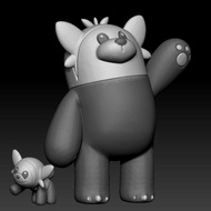 Stufful, Bewear Pokemon 1/20