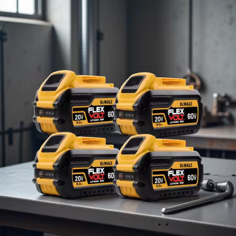 Original DEWALT Battery 60V 9.0AH, Rechargeable Lithium-ion Battery, DEWALT，DCB609，DCB118， Fast Char