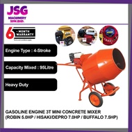Robin/ EuroX / Buffalo (5.0hp/7.0hp/7.5hp) Engine Mini Concrete Mixer/ Machine bancuh simen.