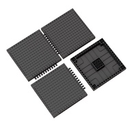 16x16 Building Block Accessories 65803 Plate Brick Thick Black 6302092 Pixel Painting Connection Base